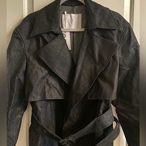 Denim Trench Coat